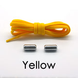 Elastic No Tie Metal Shoelaces